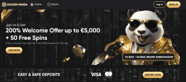 GoldenPanda Interface