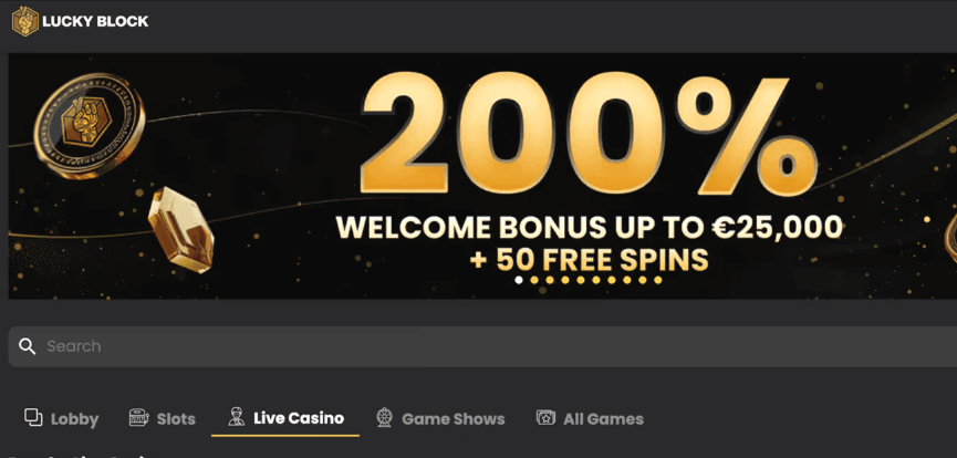 Luckyblock Casino Crypto